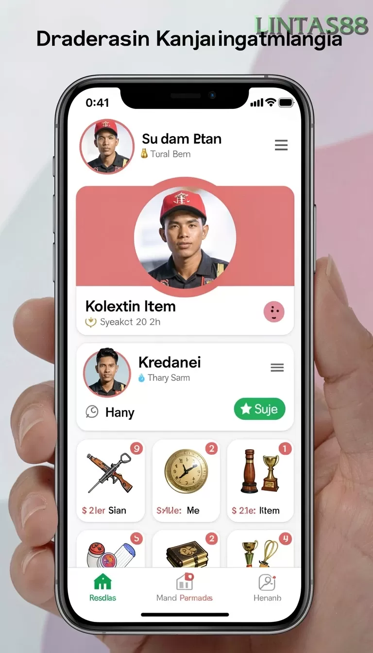 Cuplikan layar menu unduhan lintas88 untuk perangkat Android